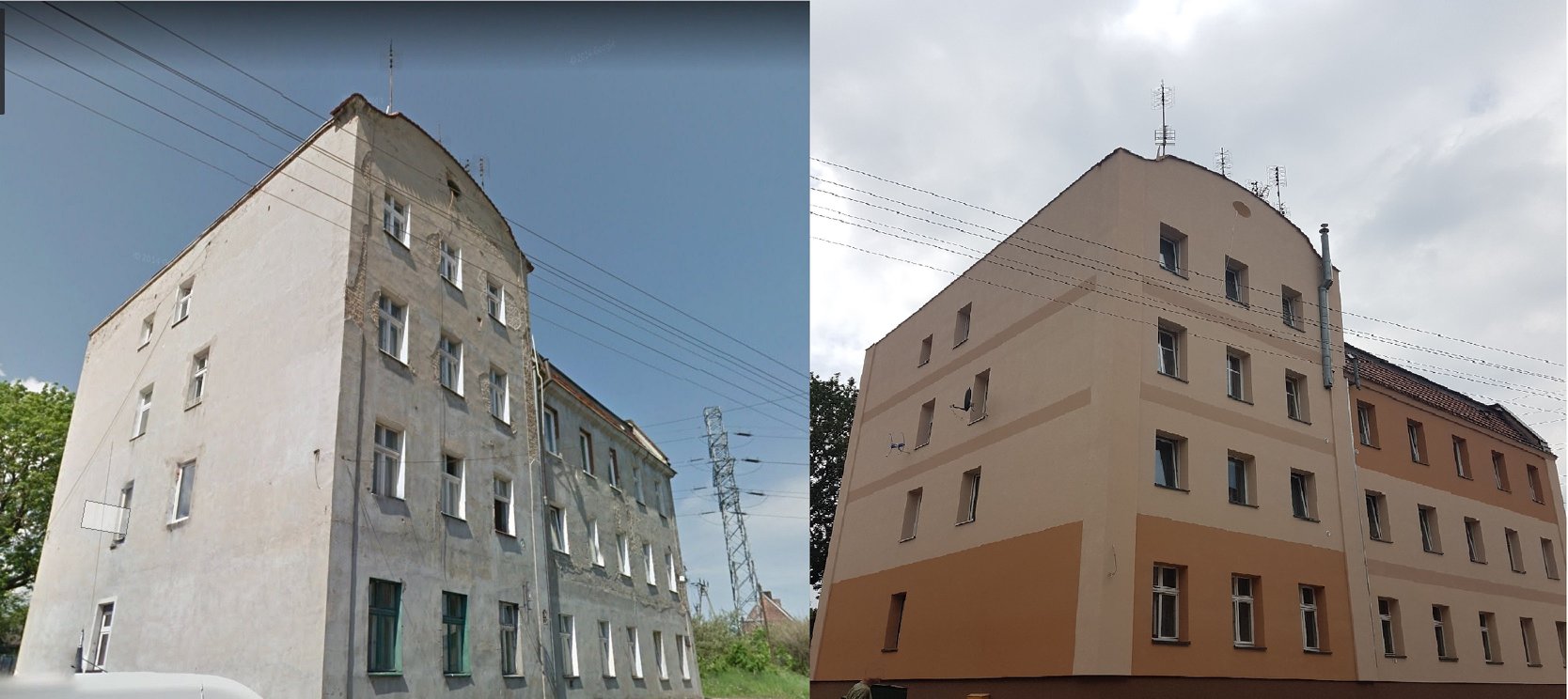Remont elewacji z dociepleniem
Wałbrzych Ul. Reja 29